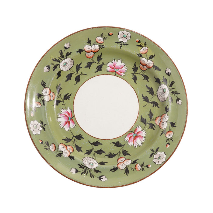 Plate with floral decoration by Spode, c. 1770