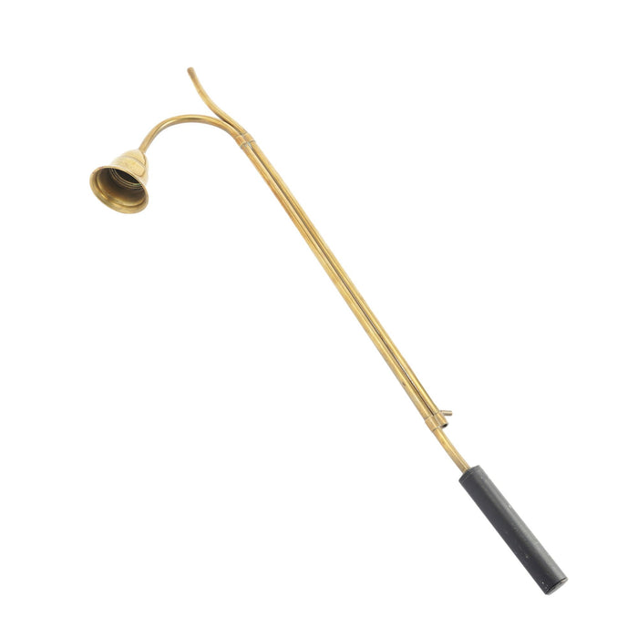 Contemporary brass chandelier snuffer (c. 1950)