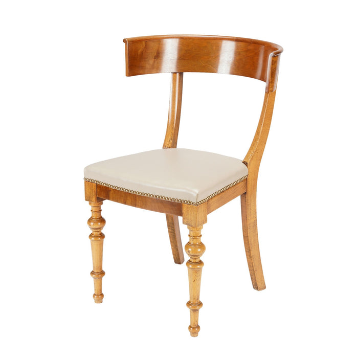 Austrian Biedermeier klismos chair (c. 1820)