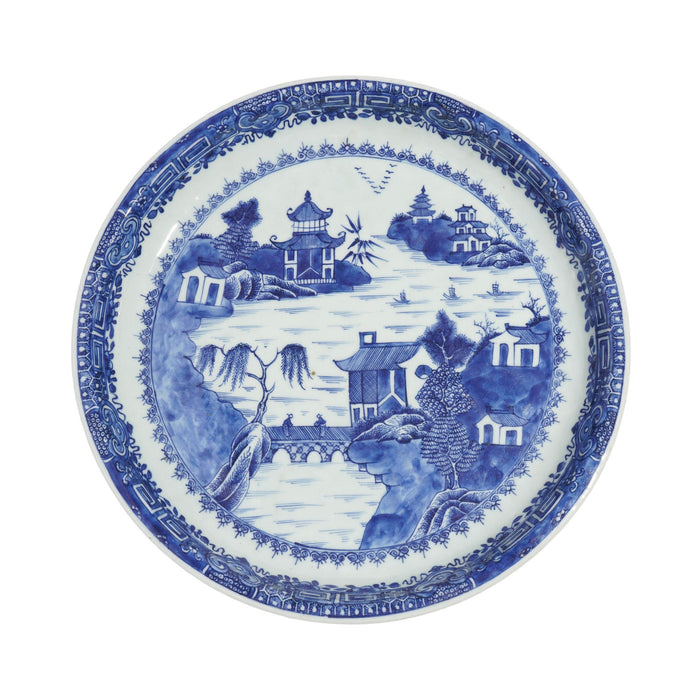 Chinese porcelain charger (c. 1800's)