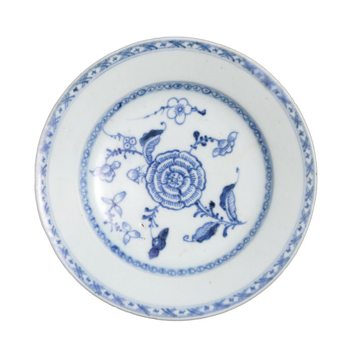 Chinese export porcelain rim soup