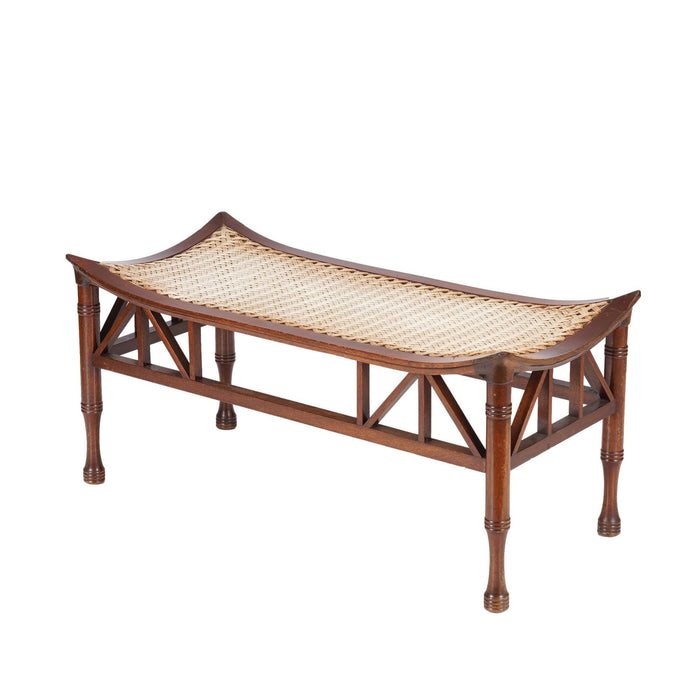 Double Thebes stool by Liberty & Co (c. 1870-1900)