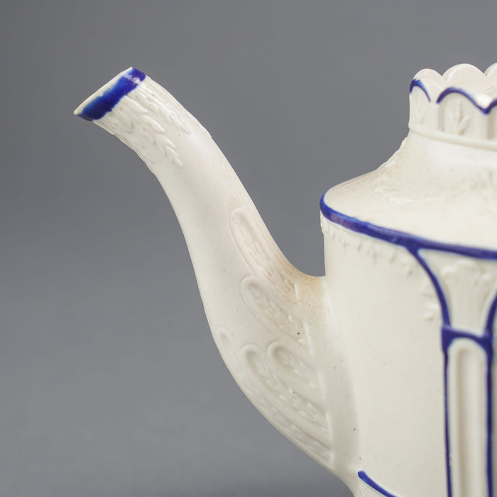 English stoneware teapot by Castleford (c. 1810)