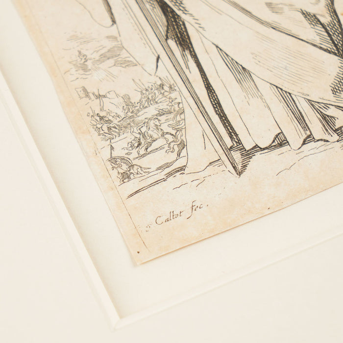 Set of six engravings of Biblical figures by Jacques Callot (1631)
