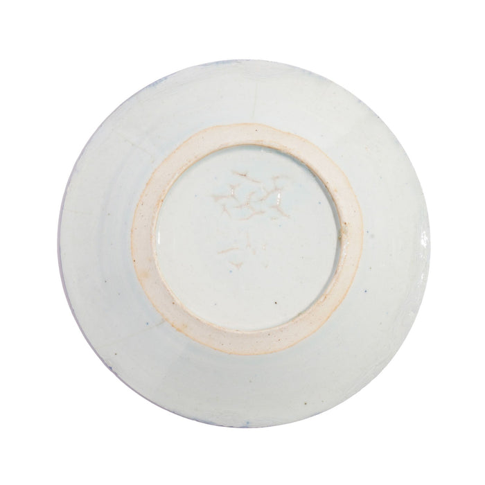 Set of 4 Chinese export Canton patterned tea plates (c. 1850-75)