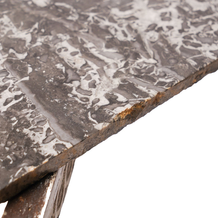 Pair of Swedish Gustavian marble top pier tables (c. 1790)