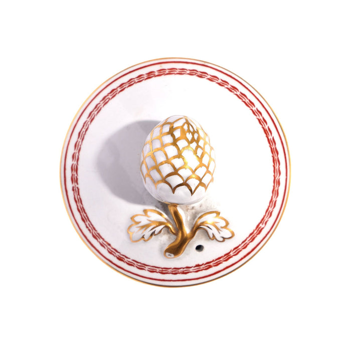 Lowestoft lighthouse coffee/tea pot in the Trade Winds pattern by Copeland Spode (1960-1995)