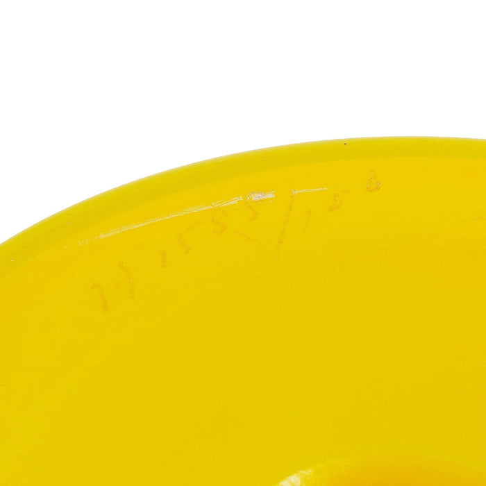Vintage cadmium yellow opaline blown glass pitcher