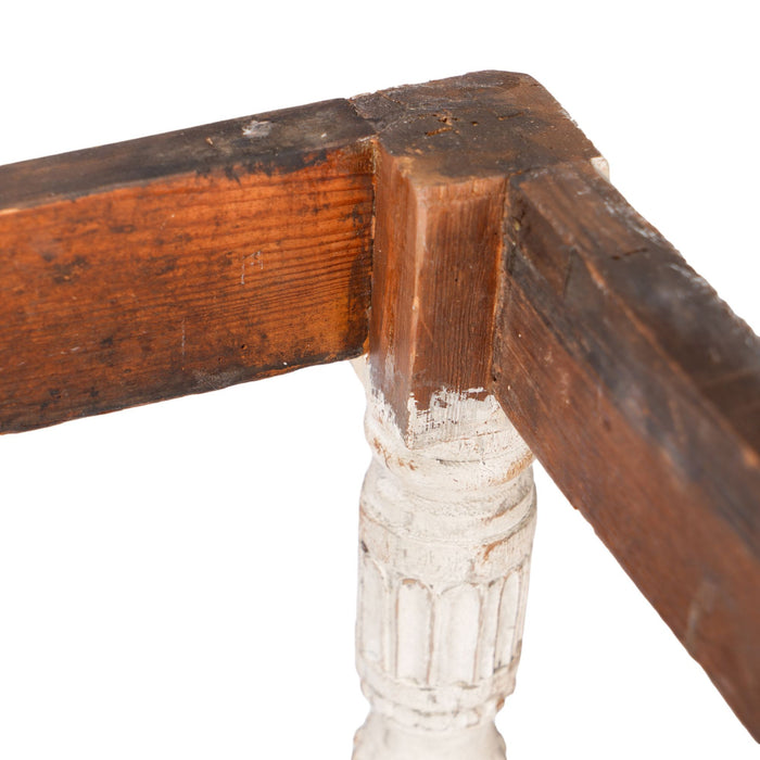 Pair of Swedish Gustavian marble top pier tables (c. 1790)