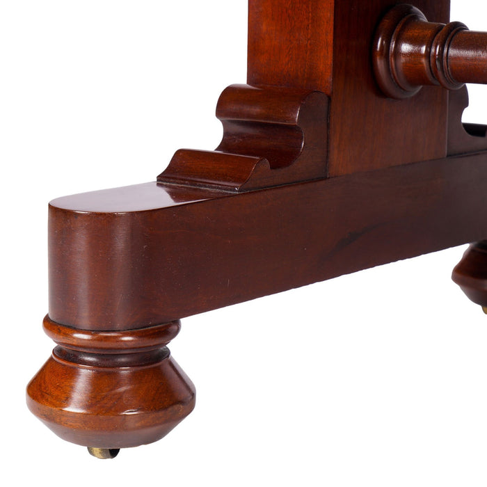 English metamorphic mahogany dumb waiter (c. 1825)