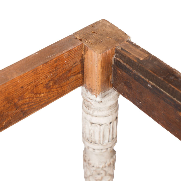Pair of Swedish Gustavian marble top pier tables (c. 1790)