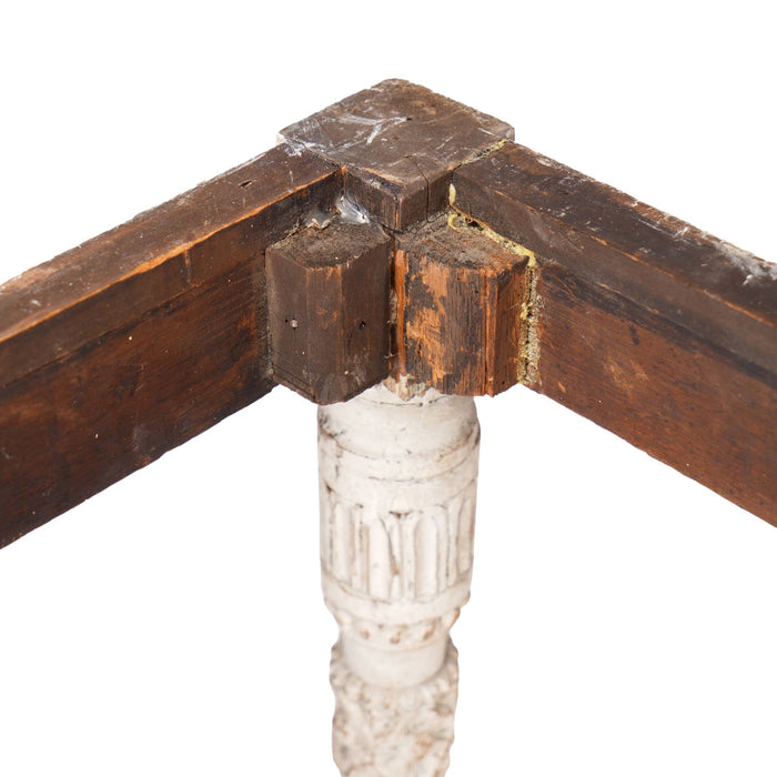 Pair of Swedish Gustavian marble top pier tables (c. 1790)
