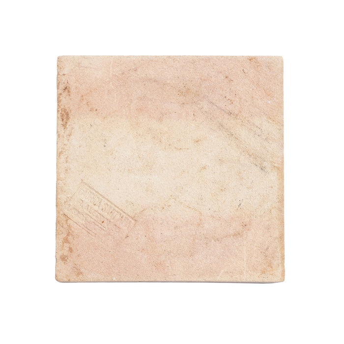 Set of 6 Portuguese hand painted botanical faience tiles in the Dutch taste by Fábrica Sant'Anna (1995)