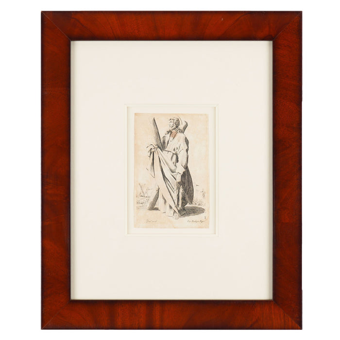 Set of six engravings of Biblical figures by Jacques Callot (1631)