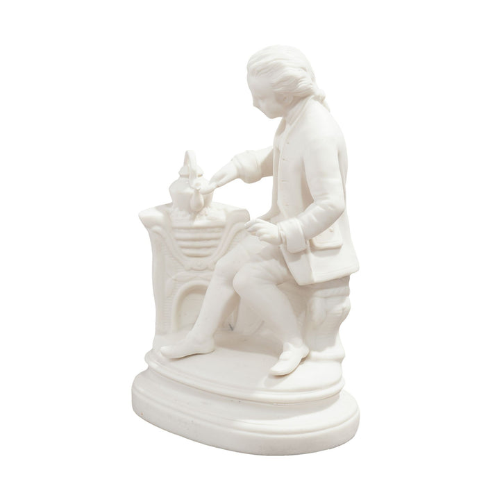 Parian figurine of James Watt by Copeland & Garrett (c. 1840)