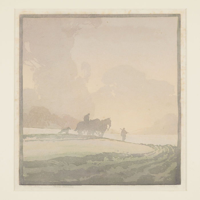 Misty Morning by Ernest William Watson (1926)