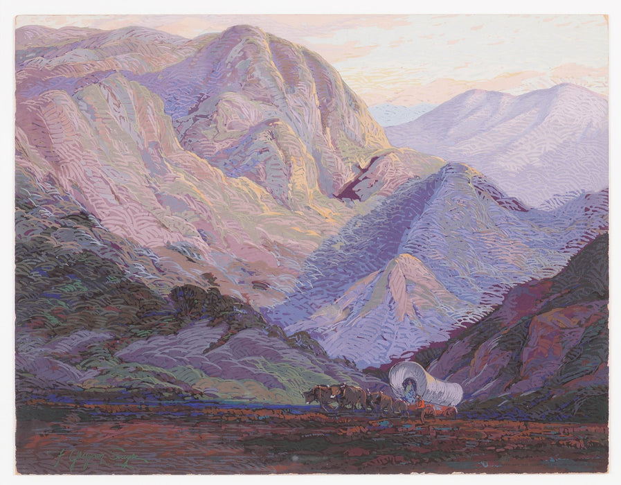 The Covered Wagon by Fred Grayson Sayre (1929)