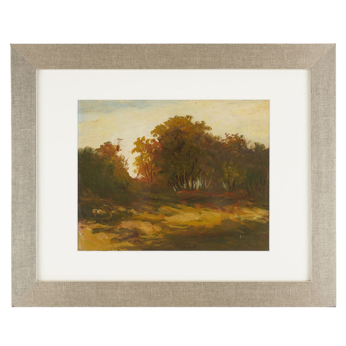 Set of three oil on board landscapes (c. 1900-25)
