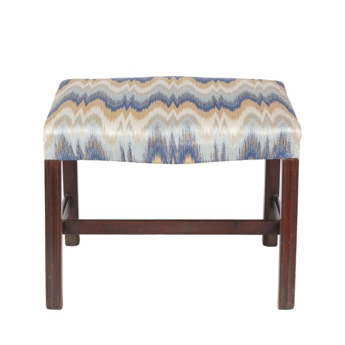 English Mahogany Chippendale stool (c. 1760)