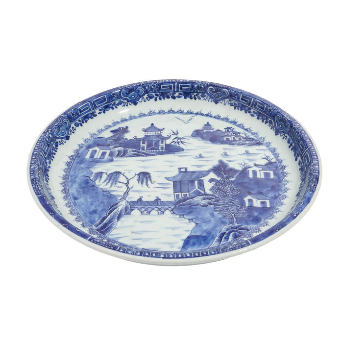 Chinese porcelain charger (c. 1800's)
