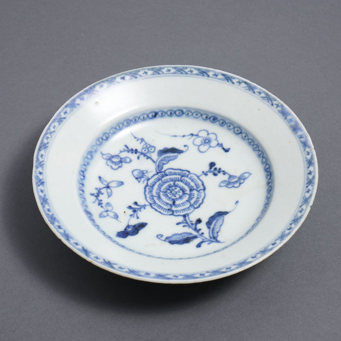 Chinese export porcelain rim soup