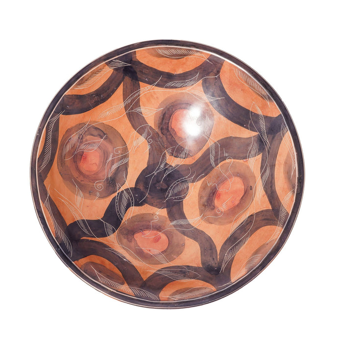 Kenyan Sgraffito carved soapstone bowl (c. 1950)