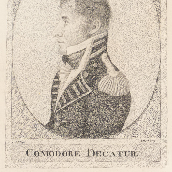 Commodore Decatur by Milo Osborn (1820)