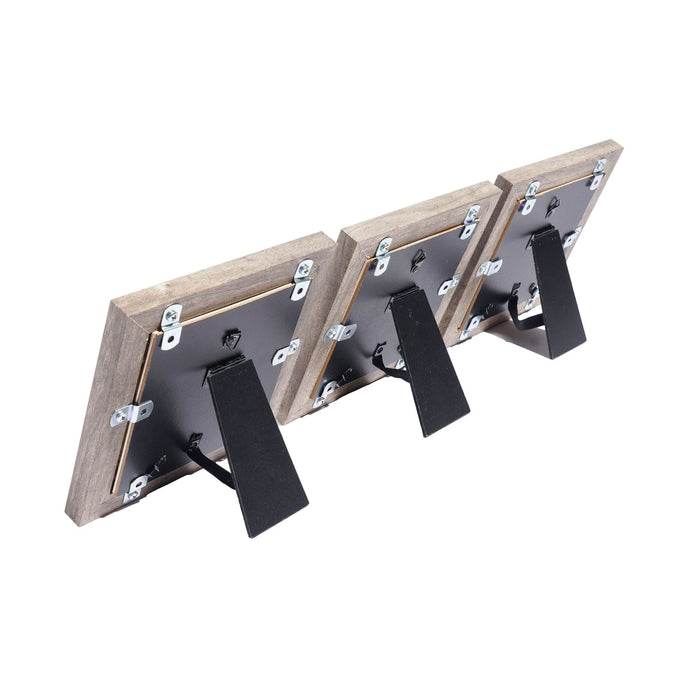 Set of 3 framed 17th century Delft faience tiles (c. 1650-80)