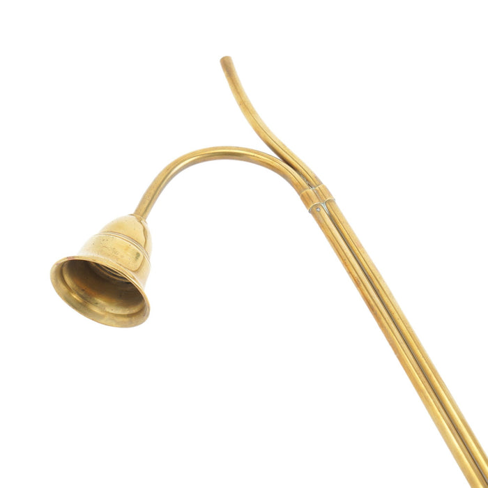 Contemporary brass chandelier snuffer (c. 1950)