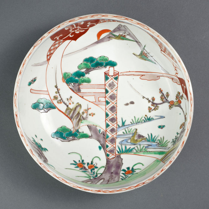Meiji period Japanese Arita bowl (c. 1850-1900)