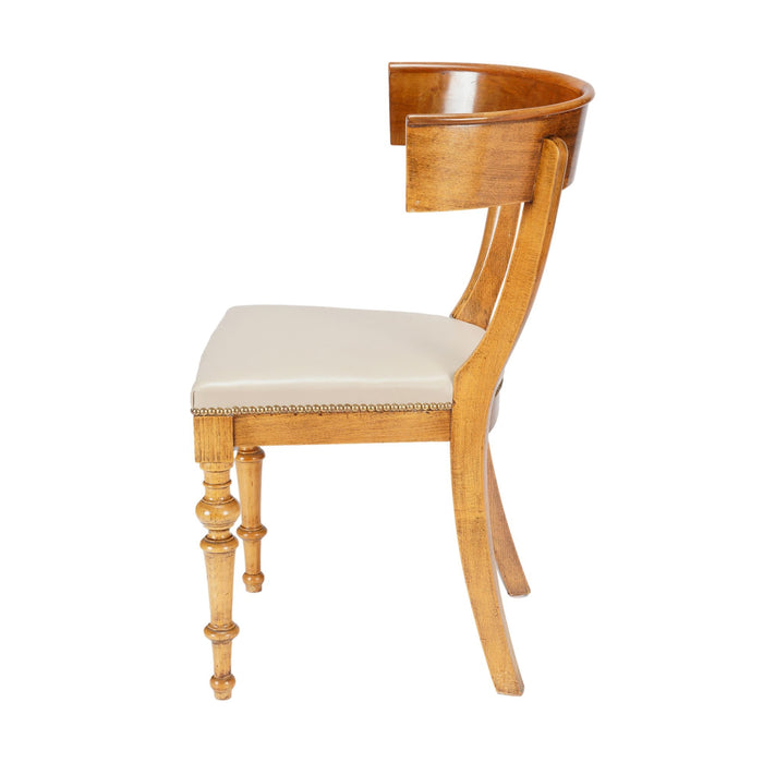 Austrian Biedermeier klismos chair (c. 1820)
