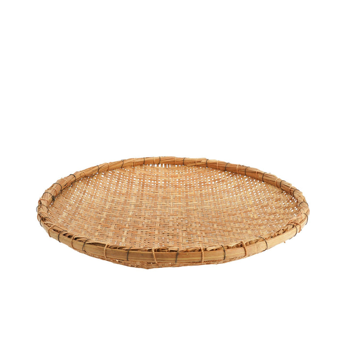 Filipino bamboo winnowing basket (1900's)