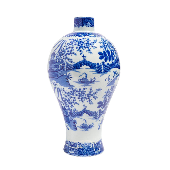 Chinese porcelain Mai-ping form vase (c. 1775-1800)
