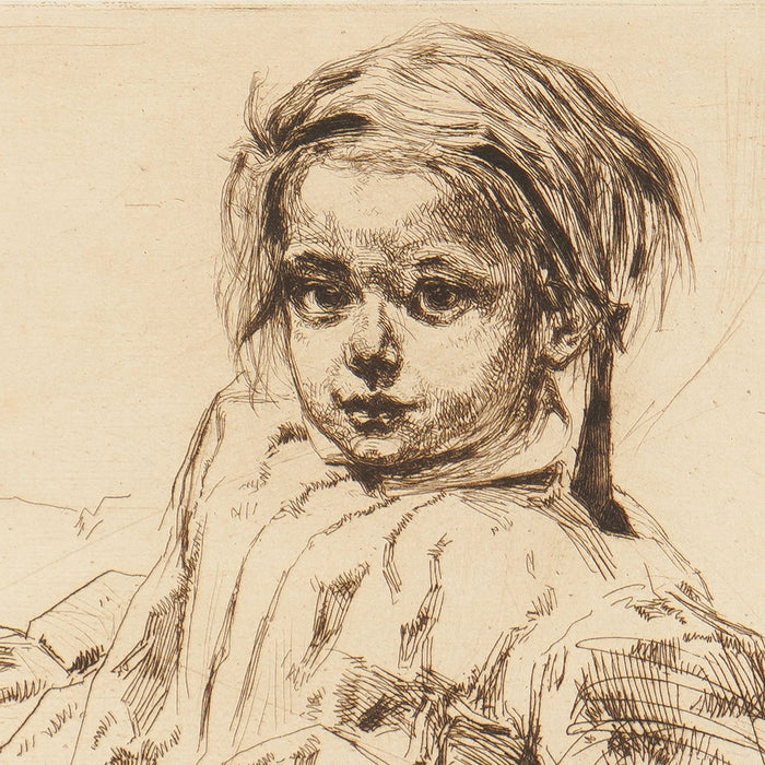 Bibi Valentin by James Abbott McNeill Whistler (1859)