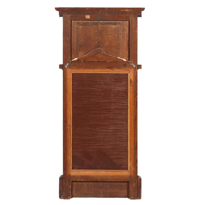 Austrian Biedermeier mahogany pier mirror (c. 1815-20)