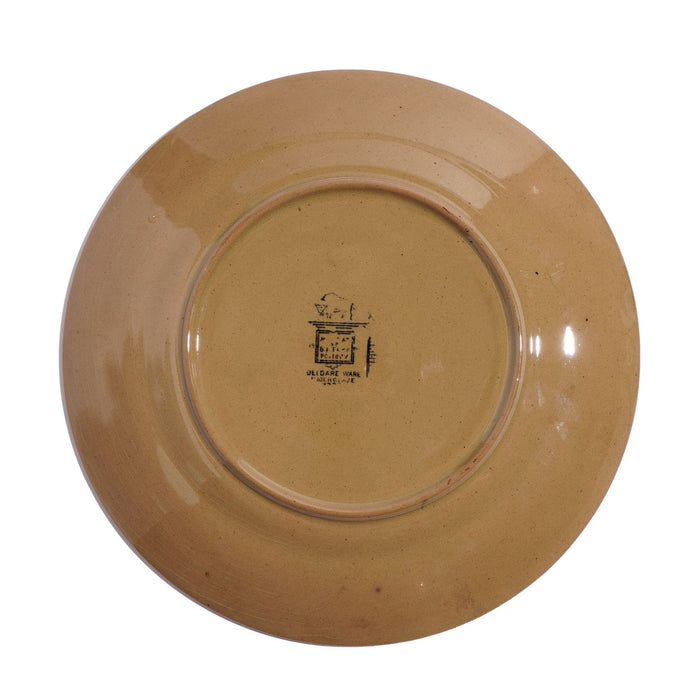 Buffalo Pottery Ye Town Crier plate (1908)