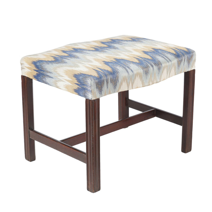 English Mahogany Chippendale stool (c. 1760)