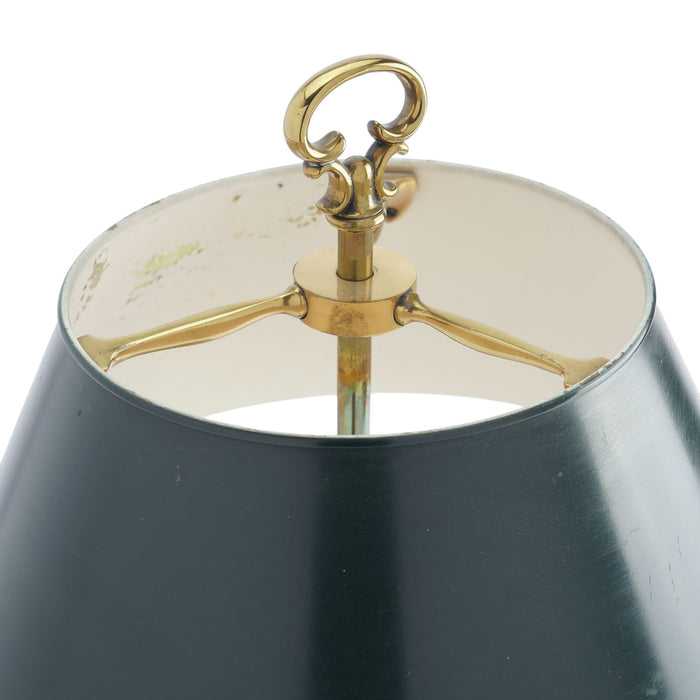 American brass Bouillotte three arm desk lamp (c. 1930)
