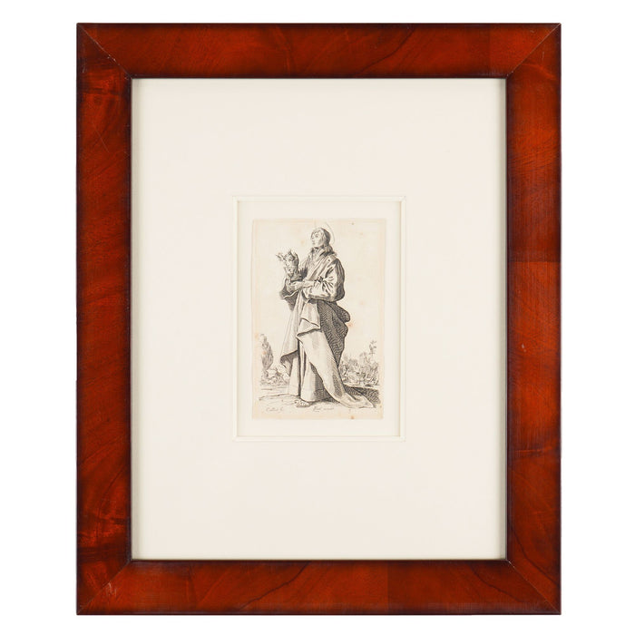 Set of six engravings of Biblical figures by Jacques Callot (1631)