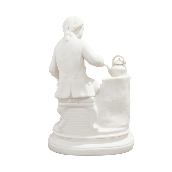 Parian figurine of James Watt by Copeland & Garrett (c. 1840)