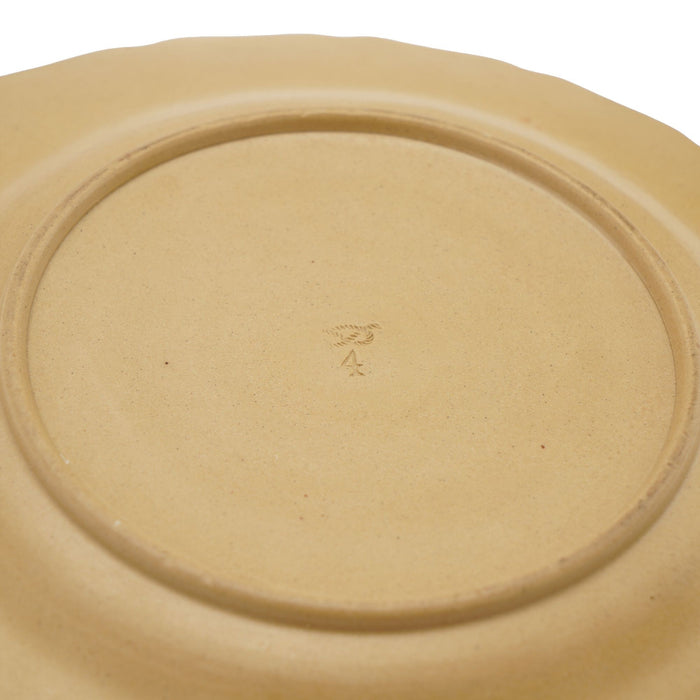 Stoneware plate with fine smear glaze by Ridgeway Potteries (c. 1830)