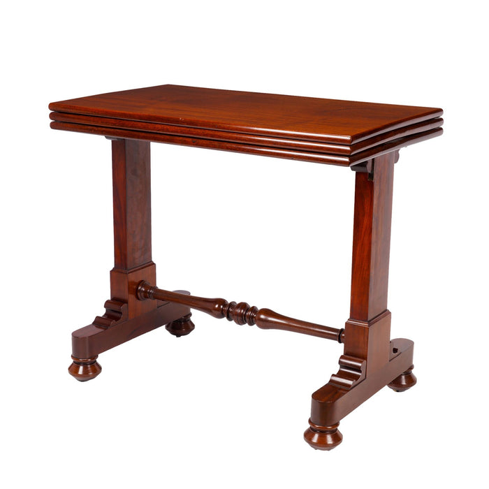 English metamorphic mahogany dumb waiter (c. 1825)