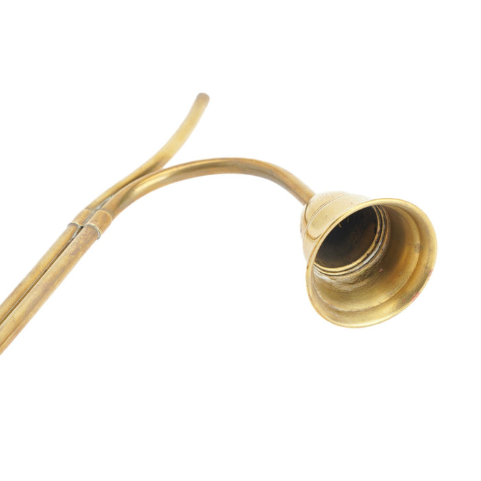 Contemporary brass chandelier snuffer (c. 1950)