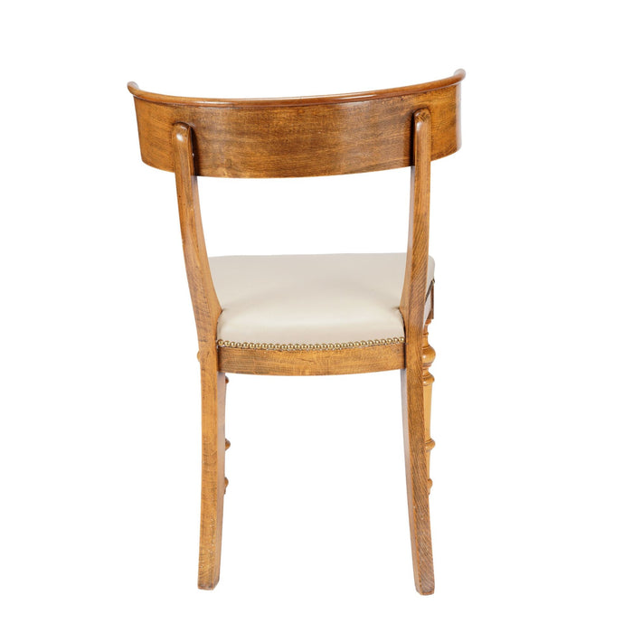 Austrian Biedermeier klismos chair (c. 1820)
