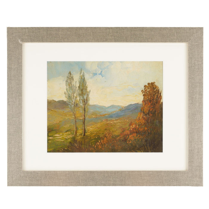 Set of three oil on board landscapes (c. 1900-25)