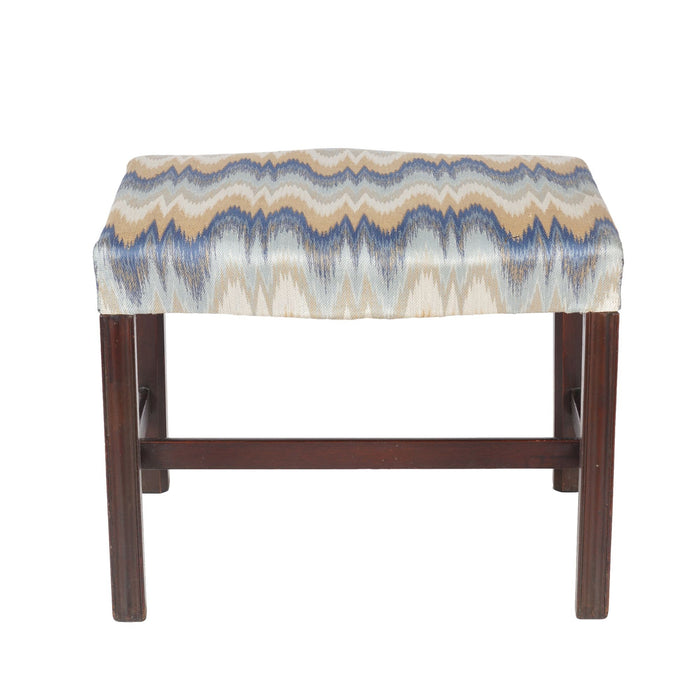 English Mahogany Chippendale stool (c. 1760)