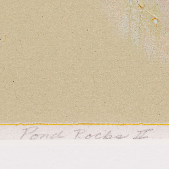Pond Rocks II by Barbara Romney (1975)