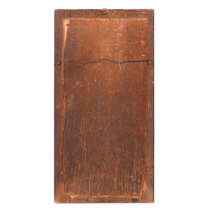 Connecticut Valley stenciled split baluster mirror (c. 1820-30)