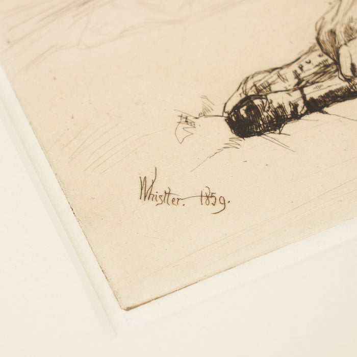 Bibi Valentin by James Abbott McNeill Whistler (1859)
