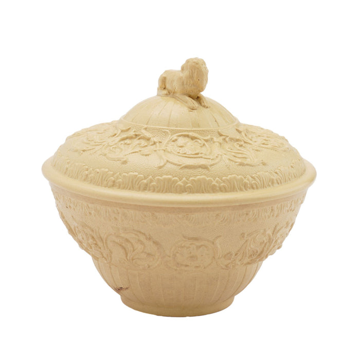 Caneware ceramic sugar bowl by Wedgwood (c. 1815-20)